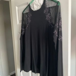 Free People Black Top